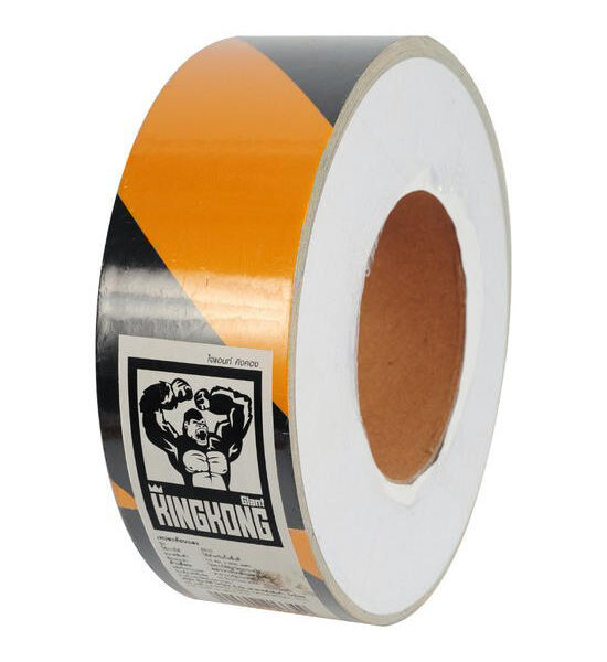 GIANT KINGKONG Tape No. 8510 Size 5 CM. x 50 M. Yellow - Black Оригинал