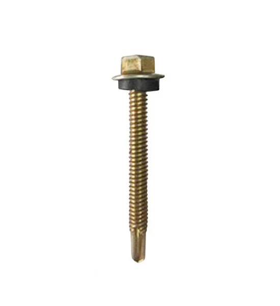 GIANT KINGKONG White Zinc Hex Head Self Drilling Screw SDH-12218 Size 12 x 2 1/8 Inch (Pack 50 Pcs.) Оригинал