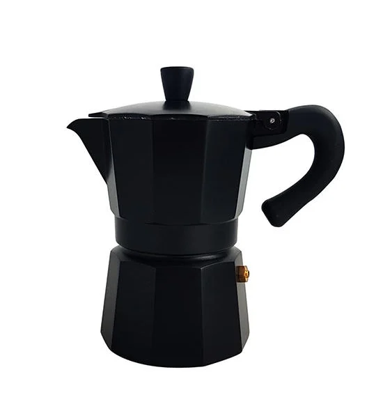 BY SCANPRODUCTS Moka Pot 3cup Premium Aluminum-Black Оригинал