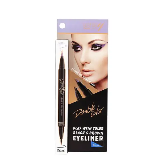 ASHLEY Black&Blue Eyeliner No.02 0.8g Оригинал