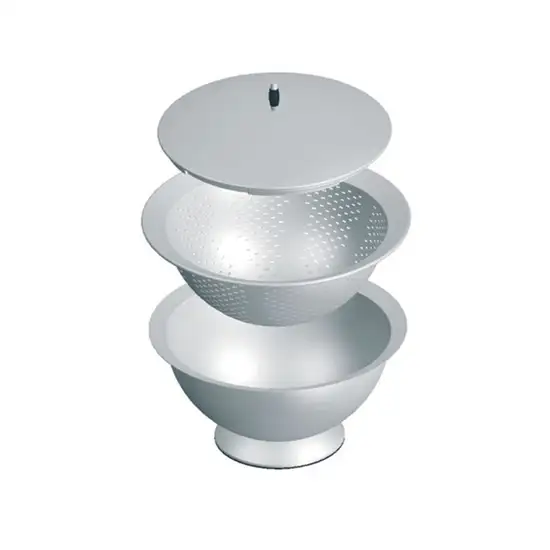 GEFU Serving Pot CUPOLA model.28000 Silver Оригинал