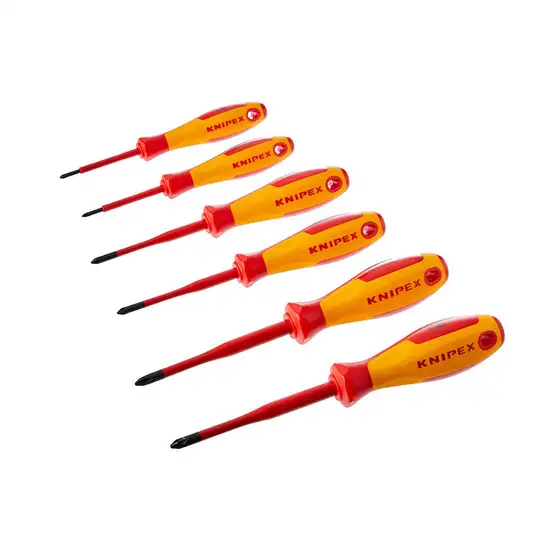 KNIPEX Screwdriver Set VDE model.002012V03 Yellow, Red Оригинал