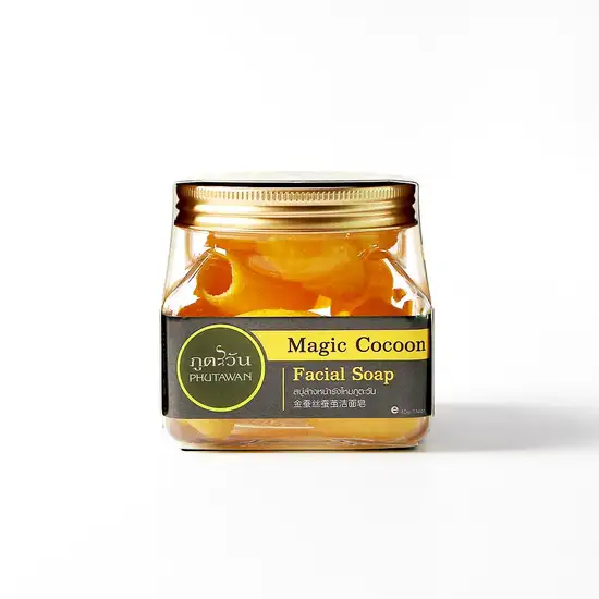Phutawan Magic Cocoon Facial Soap 40g. Оригинал