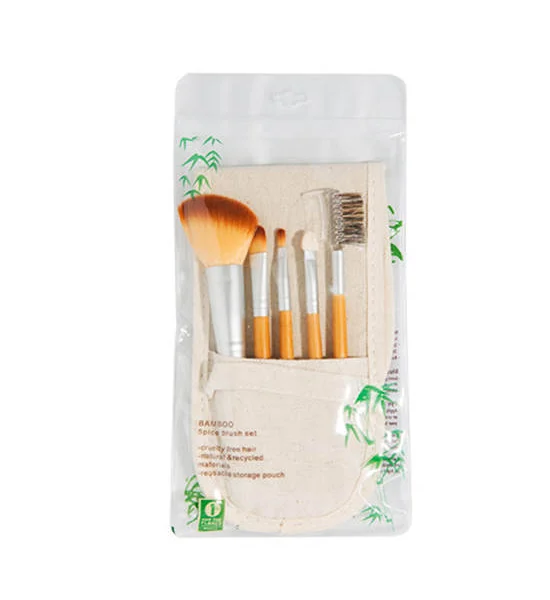 ASHLEY Silver Bamboo Brush Set 5 Pcs Оригинал