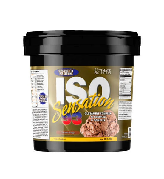 ULTIMATE NUTRITION Iso sensation 93 Whey Protein - 5 lbs - Chocolate Оригинал