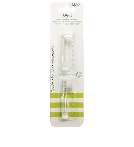 BBLUV Sönik Replacement Brushes Infant (0-18 months) Clear Оригинал