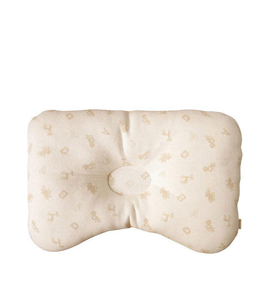 JOHN N TREE ORGANIC Baby Animal Friends Protective Pillow Light Beige Оригинал