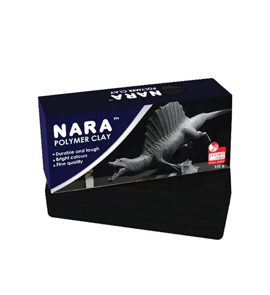 NARA Polymer Clay 250 g. #Black Оригинал