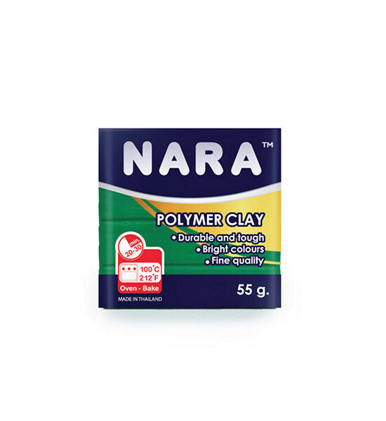 NARA Polymer Clay 55 g. #Forest Green Оригинал