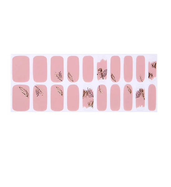 GLOSSY BLOSSOM ANTIQUE FEATHER-GEL SHINE STRIPS Оригинал