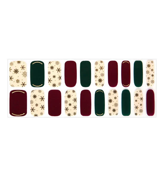 GLOSSY BLOSSOM FLOWER IN SNOW-GEL SHINE STRIPS Оригинал