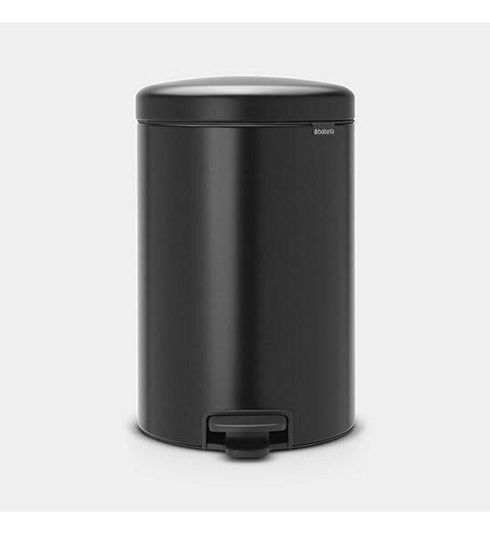 BRABANTIA Pedal Bin New Icon 20Litre-Black Оригинал