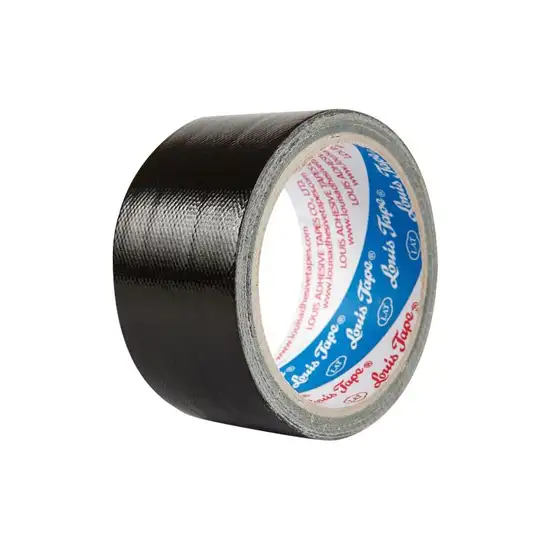 LOUIS Black Cloth Tape Size 48 MM. x 8 Yards Оригинал