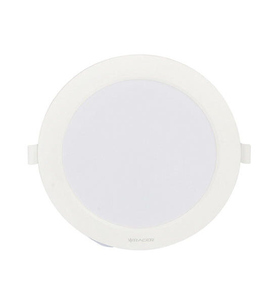 RACER RACER Round Downlight LED 12W Warm White (INNO TECH-D 12W WW), 5 Inch, White Color Оригинал