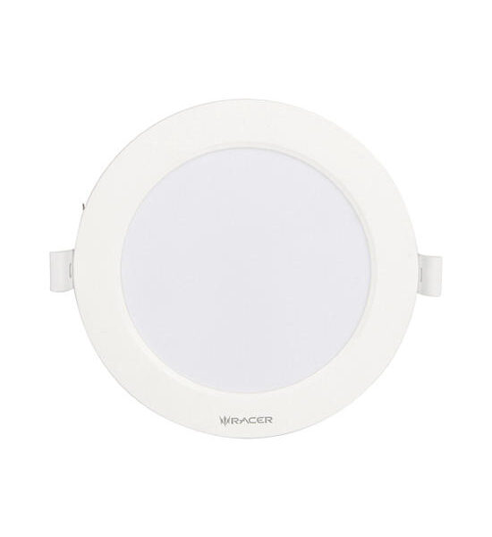 RACER RACER Round Downlight LED 9W Warm White (INNO TECH-D 9W WW), 4 Inch, White Color Оригинал