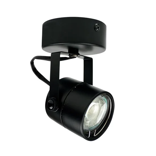 BEC Black Fix Spotlight GU5.3 LED 7 W Warm White Galactic-O7W/30K/B Size 8x8x12 CM. Оригинал