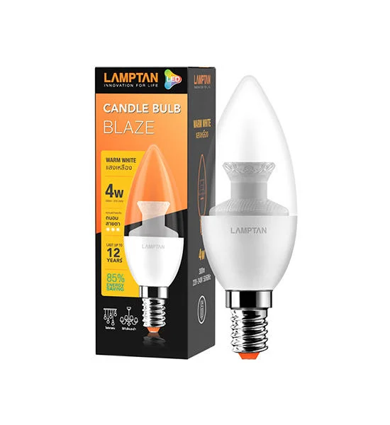 LAMPTAN Led Bulb 14 Watt Warm White BLAZE E14 Оригинал