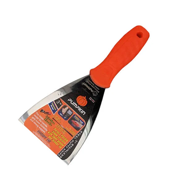 PUMPKIN Orange StainleSteel Scraper No. 28174 Size 4 Inch Оригинал