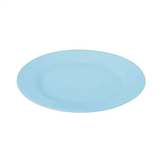 MELAMINE WARE Blue Melamine Deep Plate P1001-8 Size 8 Inch. Оригинал