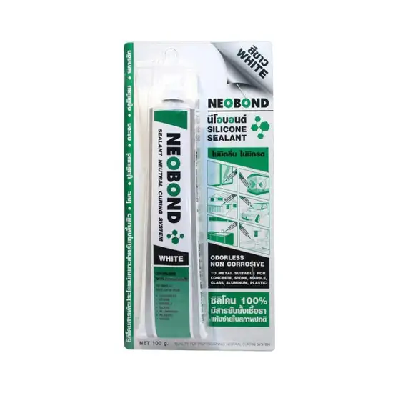 NEOBOND White Silicone No. GN0004AF00W Size 100 G. Оригинал