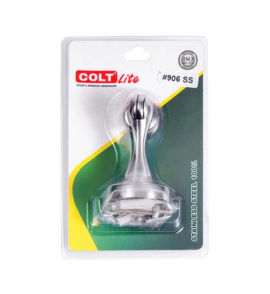 COLT LITE StainleMagnetic Door Stopper LITE No. 906 Size 3 Inch Оригинал