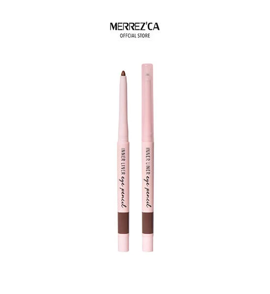 MERREZCA Black Inner Liner Eye Pencil # Dark Brown 3 g Оригинал