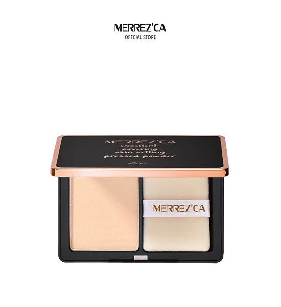 MERREZCA Excellent Coveing Skin Setting Pressed Powder SPF50/PA+++ #Light Nude Оригинал
