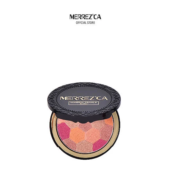 MERREZCA Mineral Pearls Blush # 302 Double Orange Оригинал