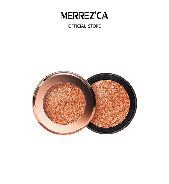MERREZCA Pearl Pigment Eyeshadow #Amber Brown Оригинал