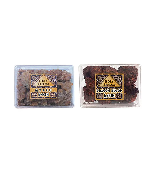 HOLYAROMA Myrrh Resin 50g + Dragon Blood Resin 50g (All 100% Authentic) Оригинал