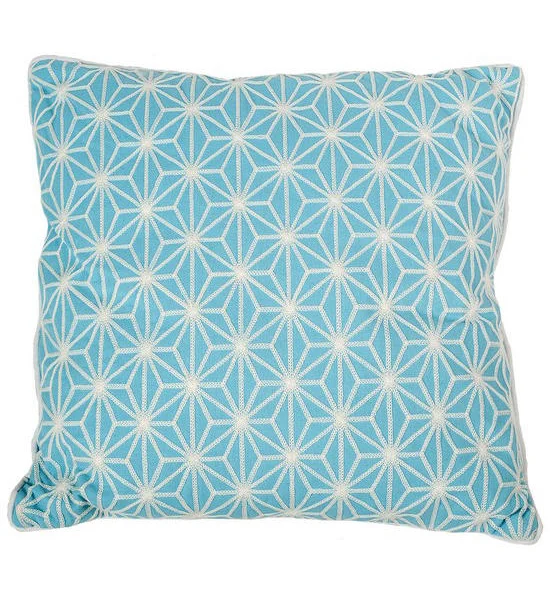 KASSA HOME Cushion 16S131C-45-LT. BLUE Size 45 x 45 x 10 CM. Оригинал