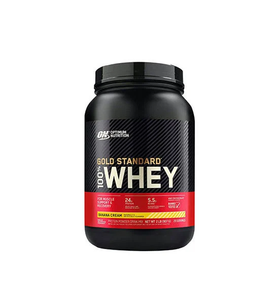 OPTIMUM NUTRITION Gold Standard Whey Protein 2 lbs.Banana cream Оригинал