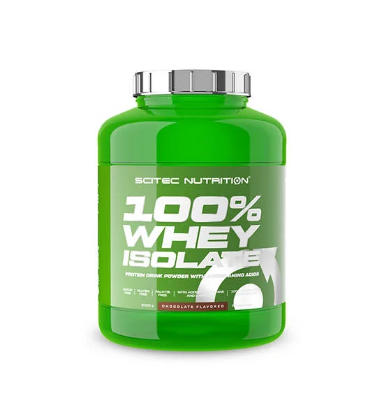 SCITEC NUTRITION Whey Protein Isolate 2000g-Chocolate Оригинал