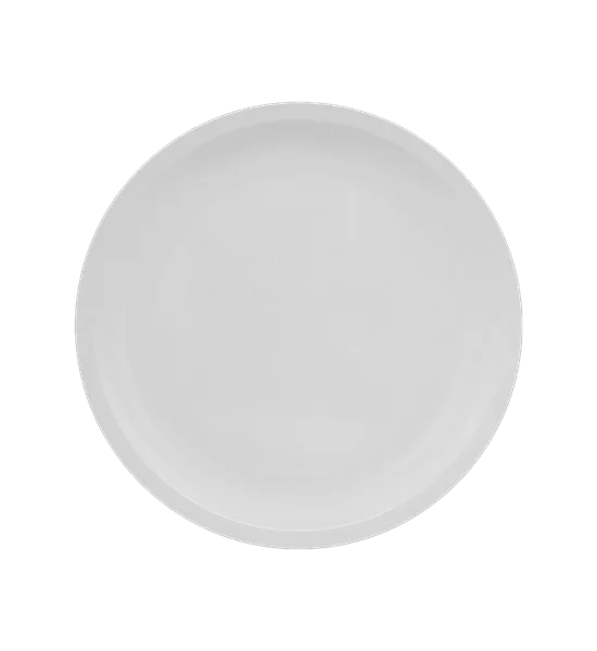 SUPERWARE Cream - White Melamine Deep Plate Premiun Edge P 2096 Size 9 INCH Оригинал