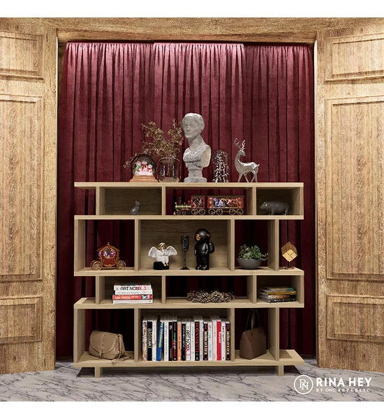 RINA HEY Natural Bookcase ZIZZA Оригинал