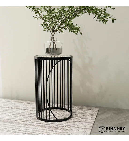 RINA HEY Black Side Table SAYLOR/36 Оригинал