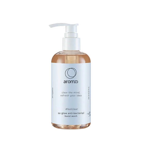 arom:D Hand Wash So Glow Anti-Bacterial Feel Clear Scent 255 mL Оригинал
