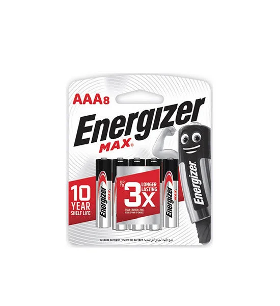 ENERGIZER AAA Battery MAX (8/Pack) Оригинал