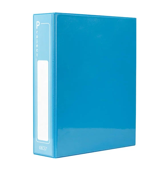 ORCA 2 Rings Binder A4 3" Blue Оригинал
