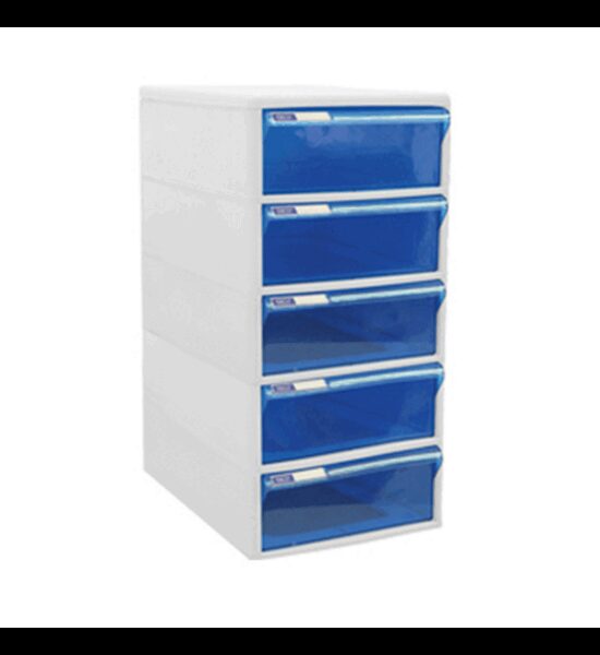 ORCA ORCA ตู้เอกสาร 5 ชั้น รุ่น TCB-5BB โครงสีขาว ลิ้นชักสีฟ้า Оригинал