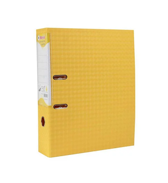 HORSE Lever Arch File 3-Inch Spine 3D Yellow (3/Pack) Оригинал