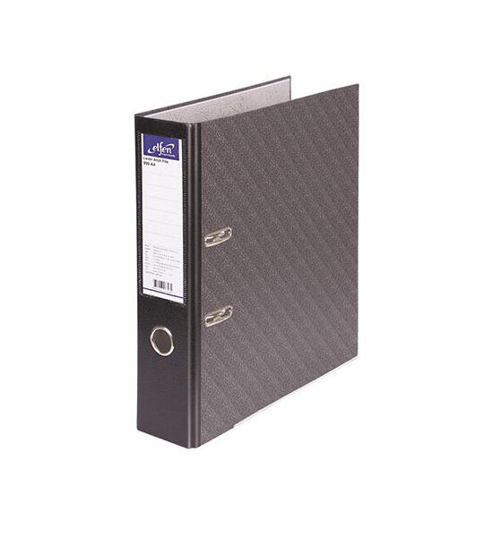 ELFEN Lever Arch File A4 3" Spine Black Оригинал
