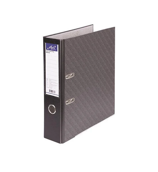 ELFEN Lever Arch File A4 3" Spine Black Оригинал