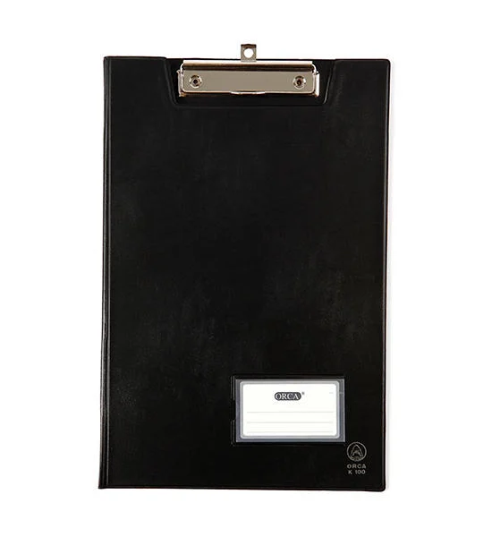 ORCA Imitation Leather Clipboard F4 Black Оригинал