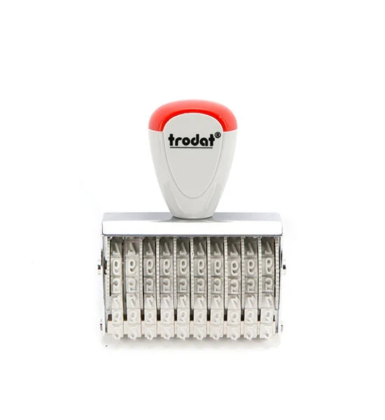 TRODAT Number Stamp 10 Digits 4mm. Оригинал