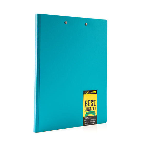 CRAYON Clip File with Board Blue Оригинал