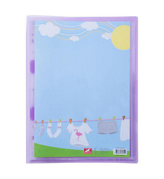 FLAMINGO Flamingo Seminar File  9085A Purple A4 Оригинал