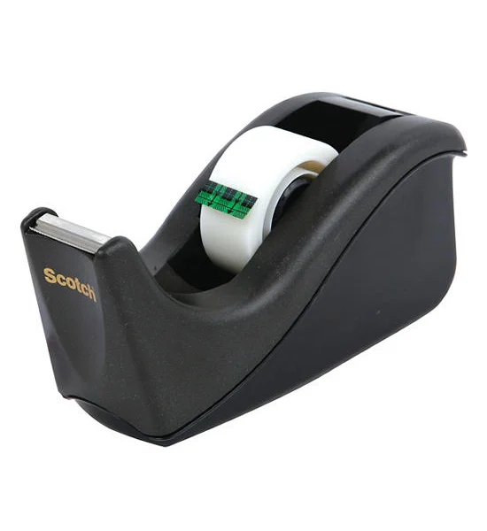 SCOTCH Scotch Tape Dispenser Core 1" Black C-60 Оригинал