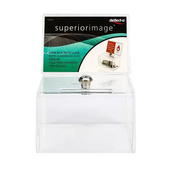 DEFLECT-O Suggestion Box 9.5x15.5x11 cm. Оригинал