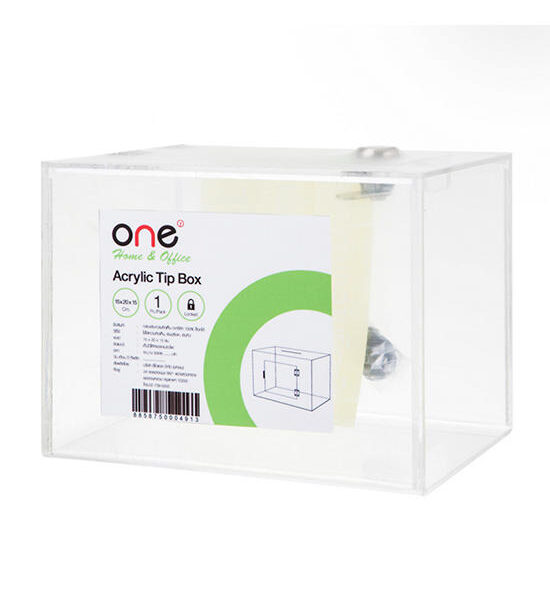 @ONE ONE Acrylic Tip Boxes 15x20x15 cm. Оригинал